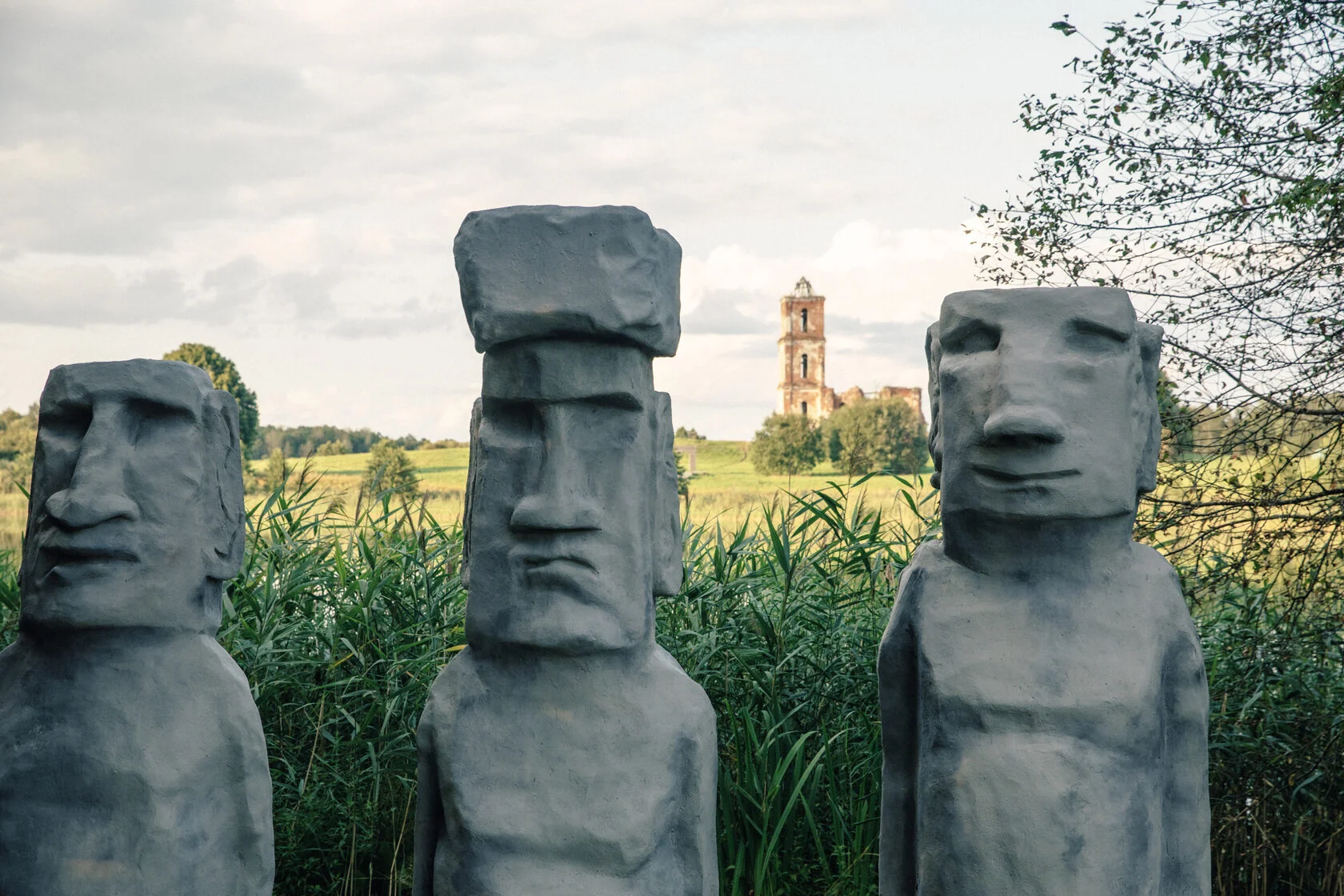 Территория локации - природа